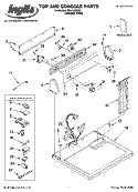 Part Location Diagram of 8574878 Whirlpool Sheet, Cycle Feature