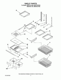 Part Location Diagram of W10201224 Whirlpool BASKET-FZR
