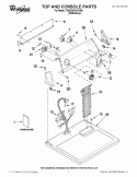 Part Location Diagram of W10410371 Whirlpool PANEL-CNTL