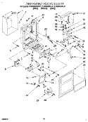 DISPENSER FRONT, LIT/OPTIONAL Diagram and Parts List for KTRS22QDBL01  KitchenAid Refrigerator