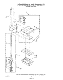 POWERSCREW AND RAM Diagram and Parts List for 4KUCC150S2  KitchenAid Trash Compactor