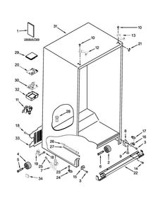 Part Location Diagram of W10768948 Whirlpool Use and care guide