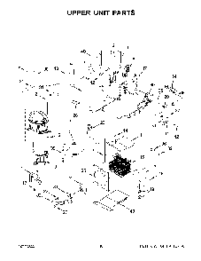 Part Location Diagram of W11756951 Whirlpool SUPPORT COVER-CONDENSER