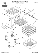 Part Location Diagram of W11557659 Whirlpool LOCK