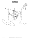 PUMP PARTS Diagram and Parts List for KUIC18NNXS1  KitchenAid Ice Maker