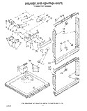 BREAKER AND CONTROL Diagram and Parts List for KFRF19MTPL00  Whirlpool Refrigerator