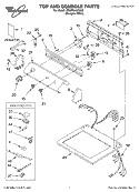 Part Location Diagram of 8318383 Whirlpool PANEL-CNTL