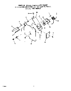 Blower Diagram and Parts List for 2763*0A  Roper Range