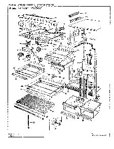 03 - Fresh Food Compartment Diagram and Parts List for NT17L8A  Whirlpool Refrigerator