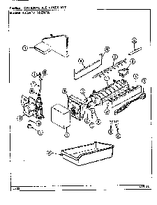 06 - Optional Ice Maker Kit Diagram and Parts List for RB234PA  Whirlpool Refrigerator