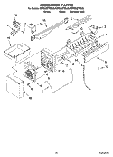 ICEMAKER PARTS, OPTIONAL PARTS (NOT INCLUDED) Diagram and Parts List for KBFS20ETBL00  KitchenAid Refrigerator