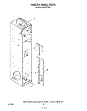 FREEZER LINER Diagram and Parts List for KSRF42DTX01  KitchenAid Refrigerator
