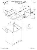 Part Location Diagram of LIT3954565 Whirlpool Use & Care Guide (Wiring Diagram)