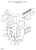 SECTION Diagram and Parts List for ACU114XE4  Whirlpool Air Conditioner