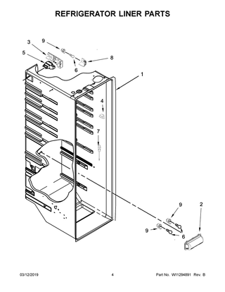 Part Location Diagram of W11190849 Whirlpool CONTRL-BOX