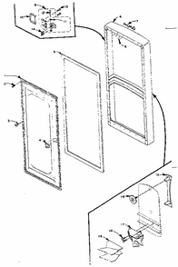 Part Location Diagram of 507746 Whirlpool Repair parts list