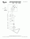 Part Location Diagram of W10318872 Whirlpool INSTRUCTION SHEET
