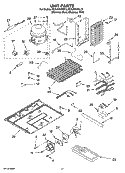 UNIT PARTS Diagram and Parts List for EC3JHAXRL12  Whirlpool Refrigerator