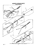 WIRING HARNESS Diagram and Parts List for RM988PXVM4  Whirlpool Microwave Oven Combo