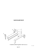 BACKGUARD Diagram and Parts List for SF3020ERW5  Whirlpool Range