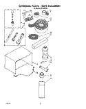 OPTIONAL Diagram and Parts List for AC2504XS0  Whirlpool Air Conditioner
