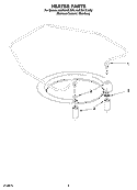 HEATER PARTS Diagram and Parts List for KUDS01DLSS2  KitchenAid Dishwasher