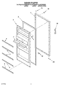 Part Location Diagram of 4390869 Whirlpool HING-BUSHG