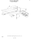 BACKGUARD Diagram and Parts List for SF330PSKW0  Whirlpool Range