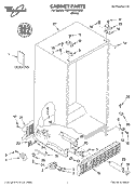 Part Location Diagram of LIT2254916 Whirlpool Use & Care Guide