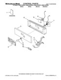 Part Location Diagram of WPW10124269 Whirlpool Microwave Led Display Board