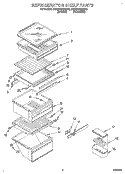Part Location Diagram of WP1115290 Whirlpool Shelf Support Stud