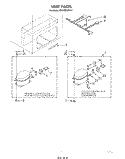 SECTION Diagram and Parts List for EH15EFXRW5  Whirlpool Freezer
