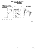 WATER SYSTEM Diagram and Parts List for 6LSC9255BQ2  Whirlpool Washer
