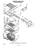 FREEZER LINER Diagram and Parts List for 3EHD261MMWR0  Whirlpool Refrigerator