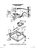 MACHINE BASE Diagram and Parts List for KAWE564WAL1  KitchenAid Washer