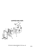 CONTROL PANEL Diagram and Parts List for RM988PXVM5  Whirlpool Microwave Oven Combo