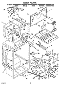 Part Location Diagram of 2187887 Whirlpool HARNS-WIRE