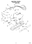 CONTROL Diagram and Parts List for 3KED0FHQKQ00  KitchenAid Refrigerator