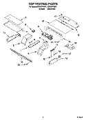 Part Location Diagram of 8303866 Whirlpool HARNS-WIRE