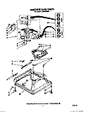 MACHINE BASE Diagram and Parts List for LA8200XWW1  Whirlpool Washer