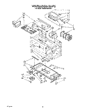 Part Location Diagram of 4358083 Whirlpool CNTRL-ELEC