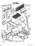 UNIT Diagram and Parts List for KTRS25KWAL00  KitchenAid Refrigerator