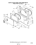 Part Location Diagram of 279719 Whirlpool PANEL