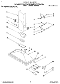 Part Location Diagram of 4360307 Whirlpool TRIM-DECOR