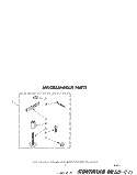 MISCELLANEOUS Diagram and Parts List for LA5570XPW3  Whirlpool Washer