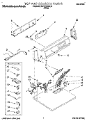 Part Location Diagram of 3398178 Whirlpool HARNS-WIRE