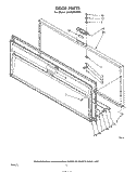 SECTION Diagram and Parts List for EH18EFXPW5  Whirlpool Freezer