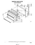 FREEZER DOOR Diagram and Parts List for ET18VKXRWR1  Whirlpool Refrigerator