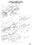 WIRING HARNESS Diagram and Parts List for KESH307BAL2  KitchenAid Range