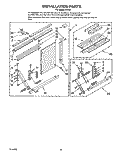 INSTALLATION Diagram and Parts List for R141A  Whirlpool Air Conditioner
